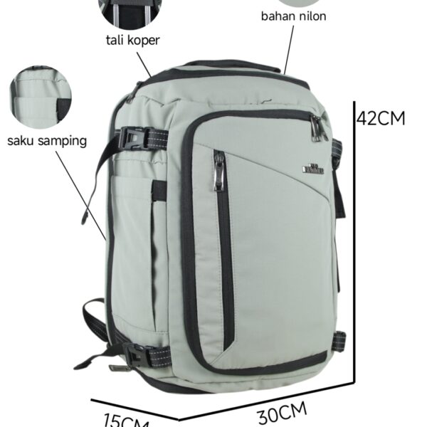Ransel Laptop Multifungsi Polo Hummer 89018#-18